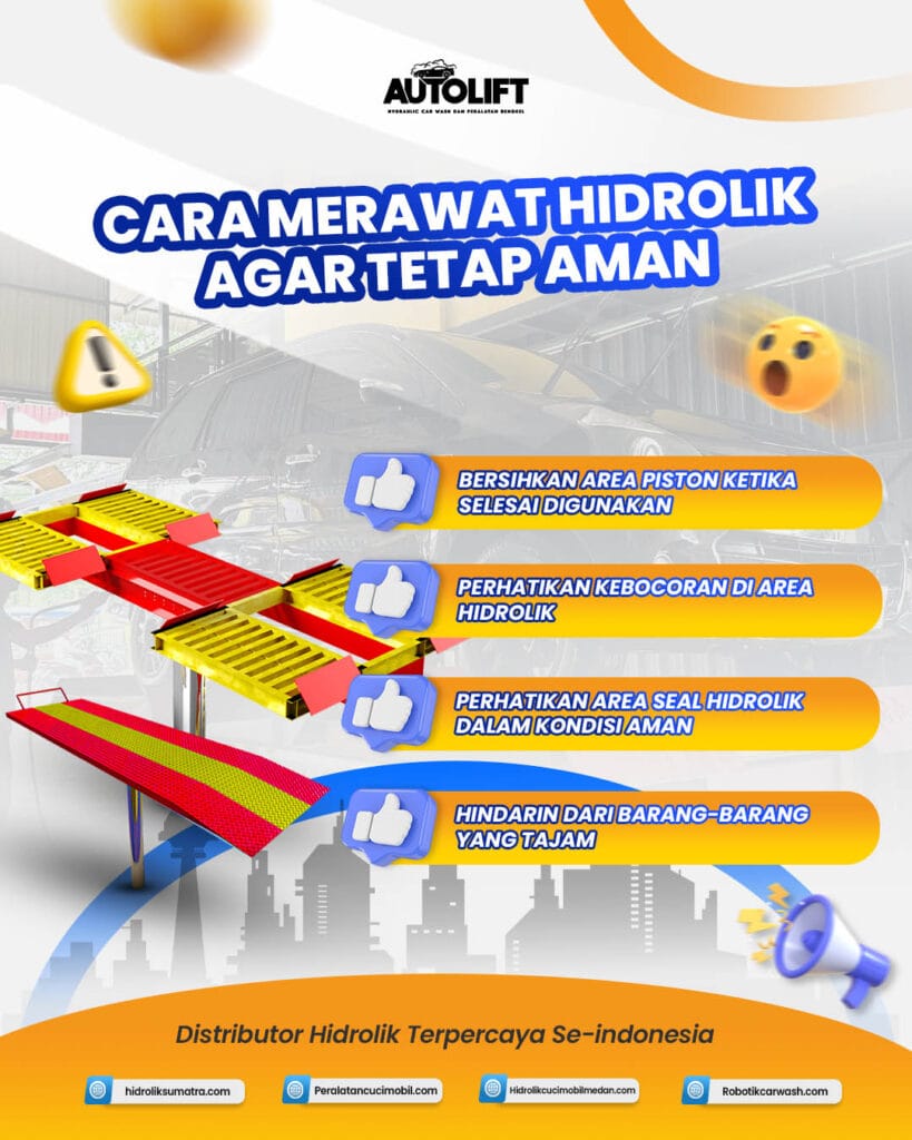 7 tips perawatan sederhana hidrolik cuci mobil